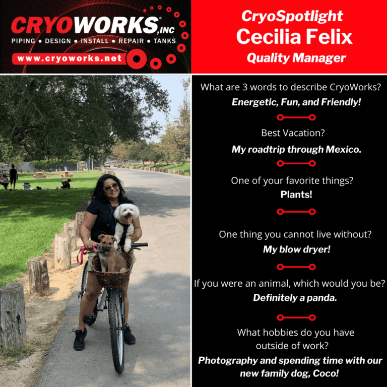 CryoSpotlight: Cecilia Felix, Quality Manager