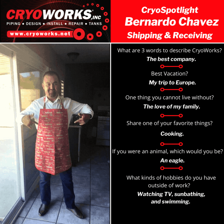 CryoSpotlight Getting To Know The People Behind The Pipes: Bernardo Chavez