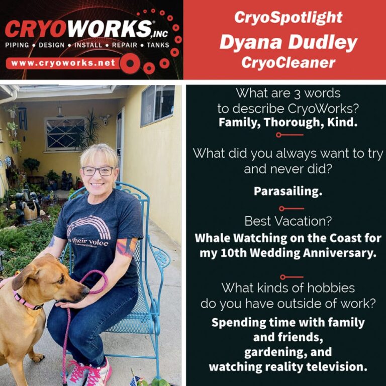 CryoSpotlight Getting To Know The People Behind The Pipes: Dyana Dudley