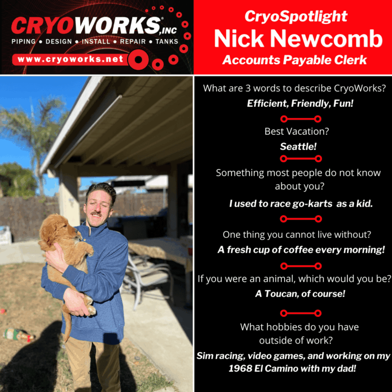 CryoSpotlight: Nick Newcomb