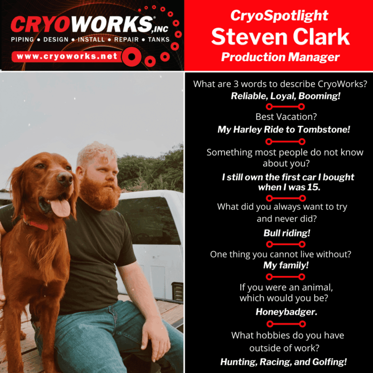 CryoSpotlight shines on Steven Clark!